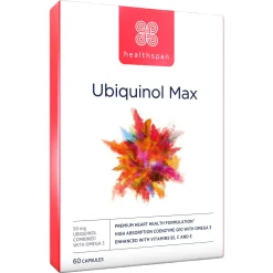 Healthspan Vitamins & Supplements Ubiquinol Max Capsules x 60 Clearance