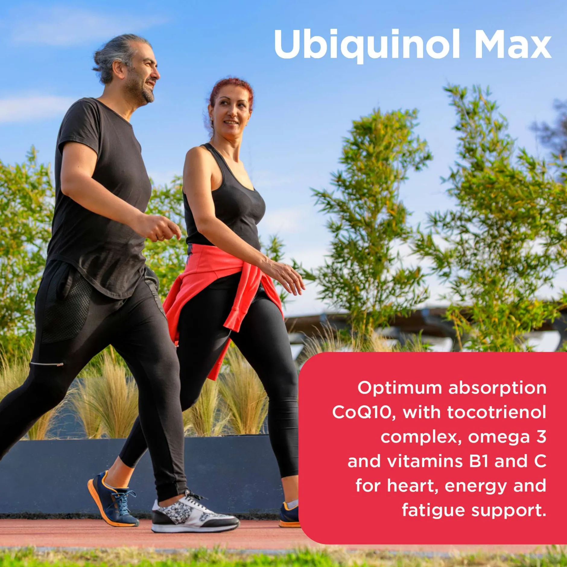 Healthspan Vitamins & Supplements Ubiquinol Max Capsules x 60 Clearance