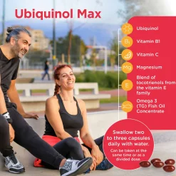 Healthspan Vitamins & Supplements Ubiquinol Max Capsules x 60 Clearance