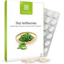 Healthspan Vitamins & Supplements Soy Isoflavones Tablets x 120 Online