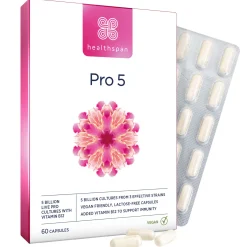 Healthspan Vitamins & Supplements Pro 5 Capsules x 60 Sale