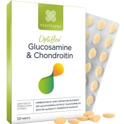 Healthspan Vitamins & Supplements Optiflex Glucosamine 500mg & Chondroitin 100mg Tablets x 120 Hot