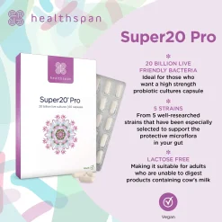 Healthspan Vitamins & Supplements Super20® Pro Capsules x 60 Online