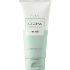 Heimish Skincare All Clean Green pH Balancing Facial Cleanser Foam 150g New