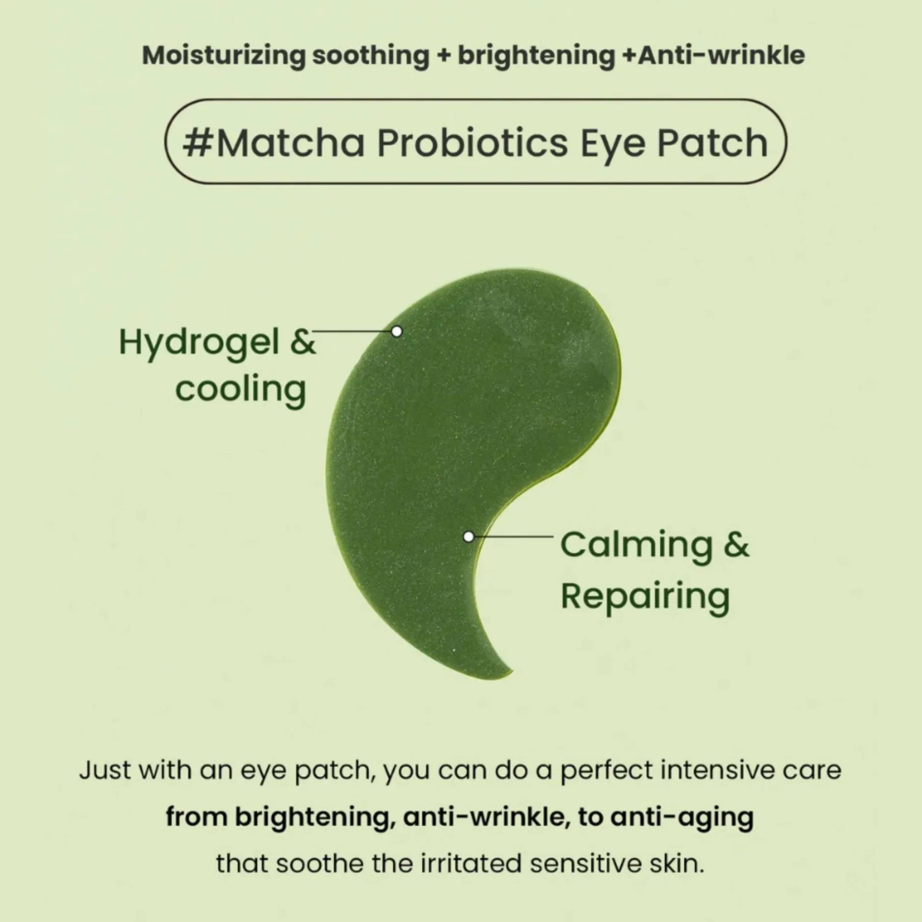 Heimish Skincare Matcha Biome Hydrogel Eye Patches x 60 Best