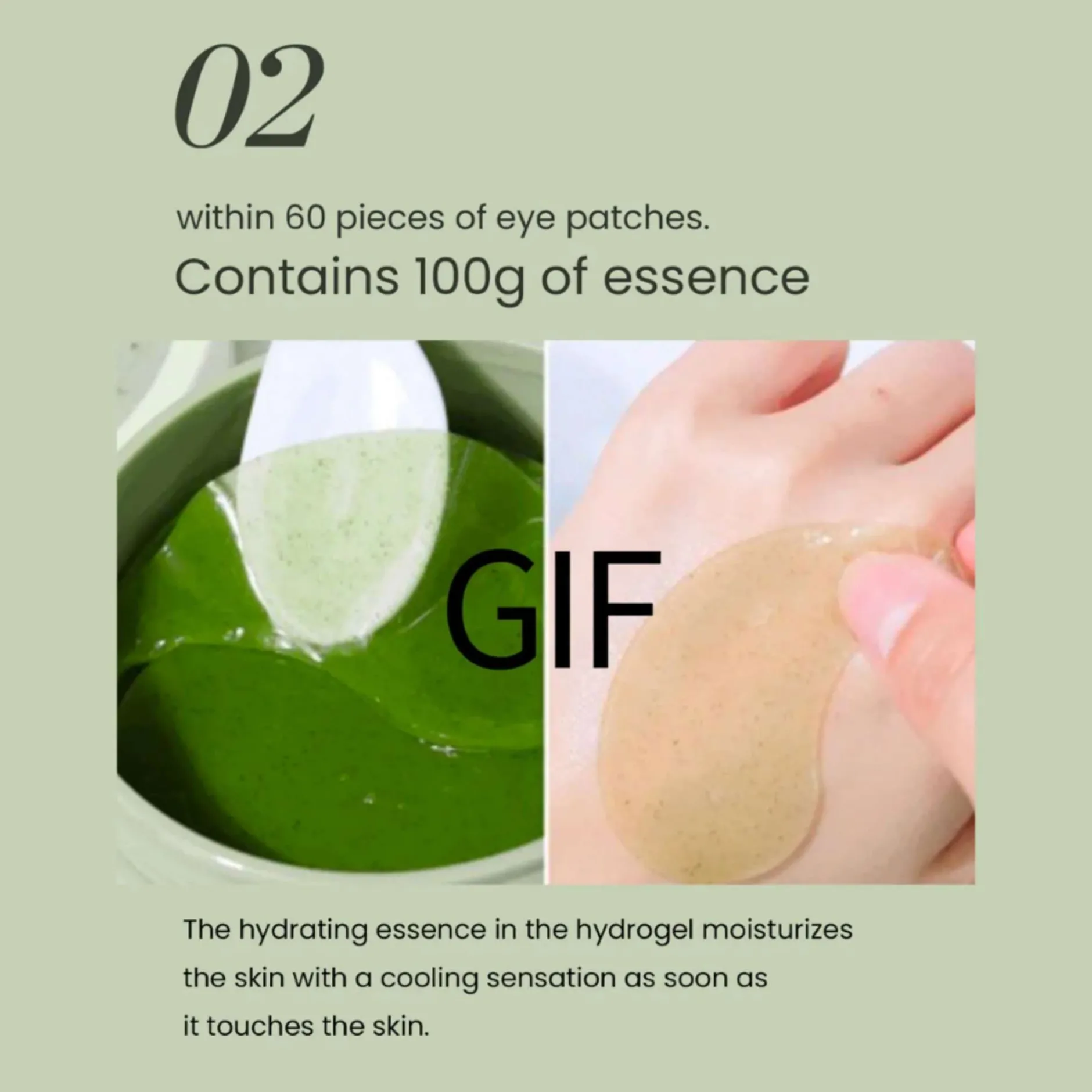 Heimish Skincare Matcha Biome Hydrogel Eye Patches x 60 Best