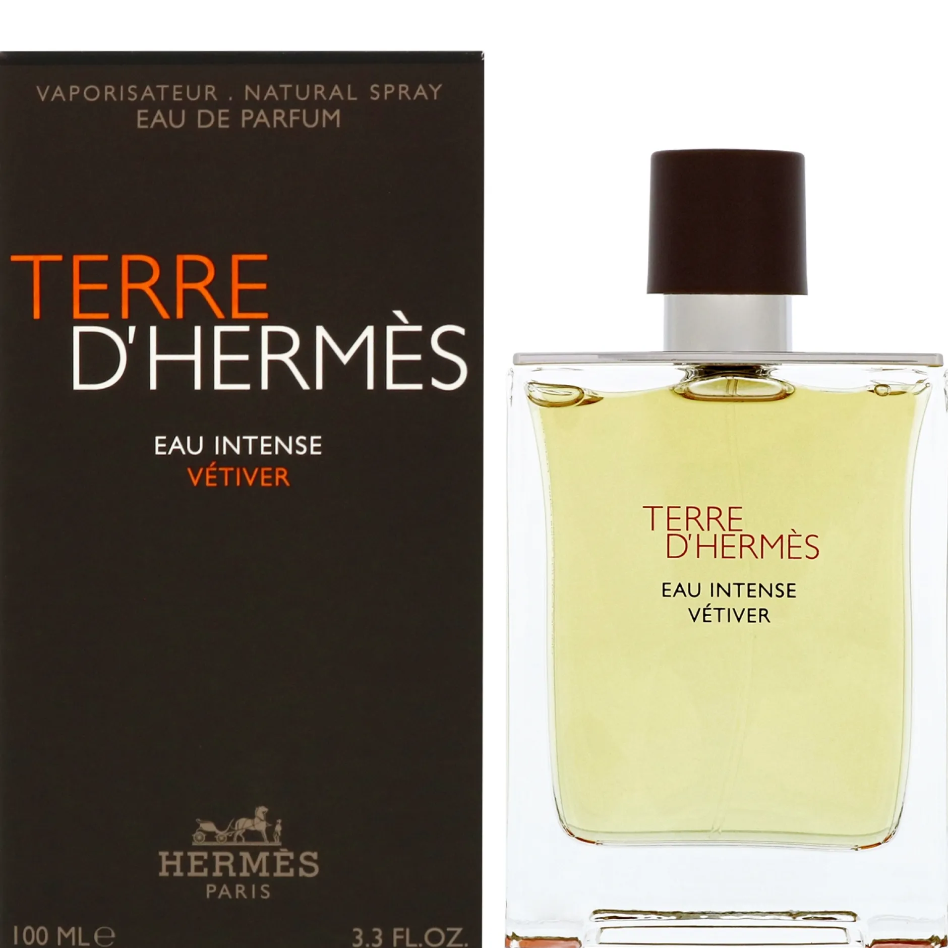 Hermès Terre d' Eau Intense Vetiver Eau de Parfum Spray 100ml Hot