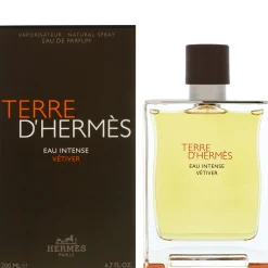 Hermès Terre d' Eau Intense Vetiver Eau de Parfum Spray 200ml New