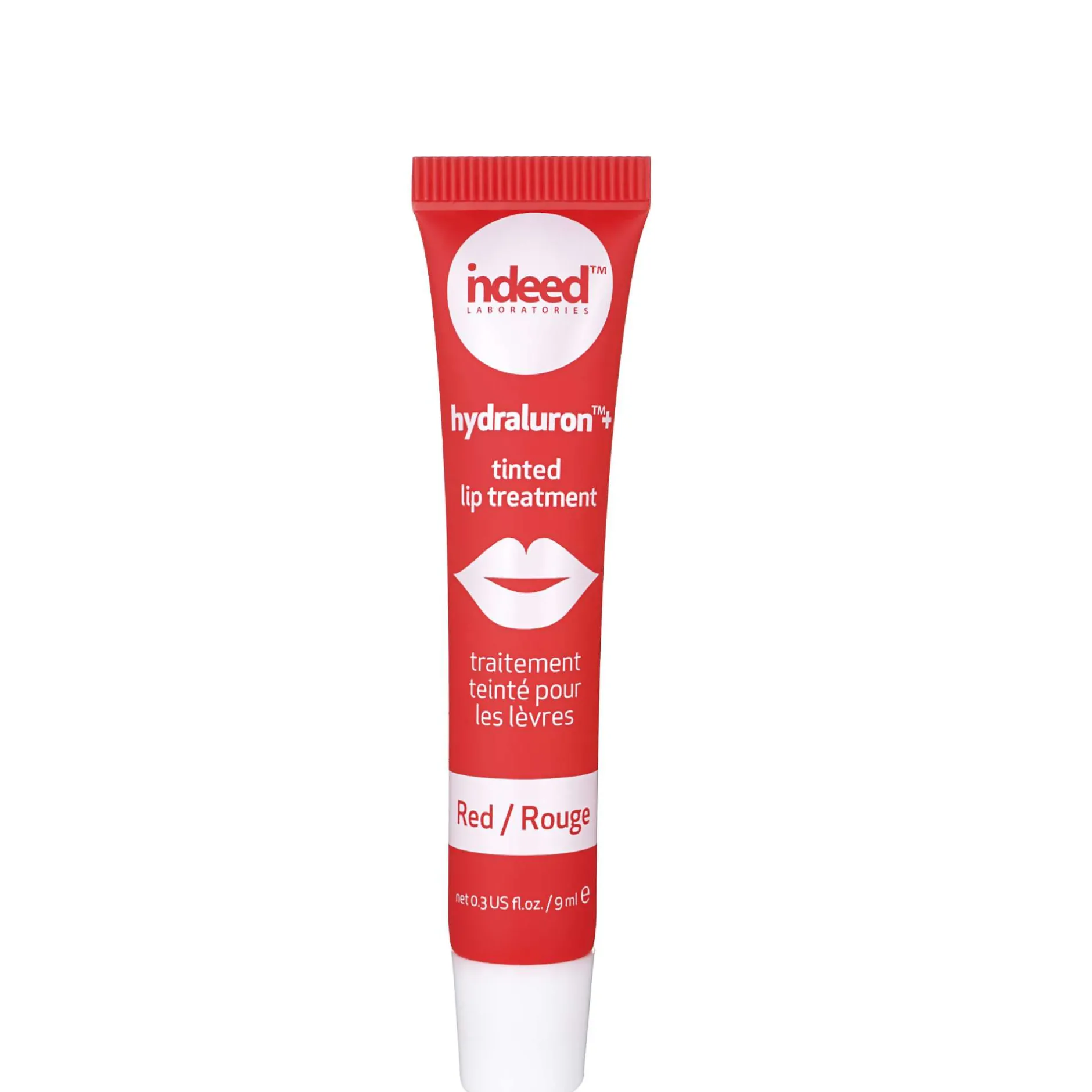 indeed laboratories Hydraluron+ Tinted Lip Treatment Red 9ml Clearance