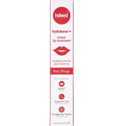 indeed laboratories Hydraluron+ Tinted Lip Treatment Red 9ml Clearance