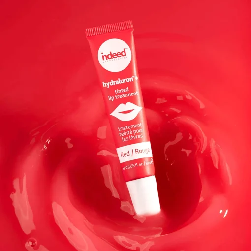 indeed laboratories Hydraluron+ Tinted Lip Treatment Red 9ml Clearance