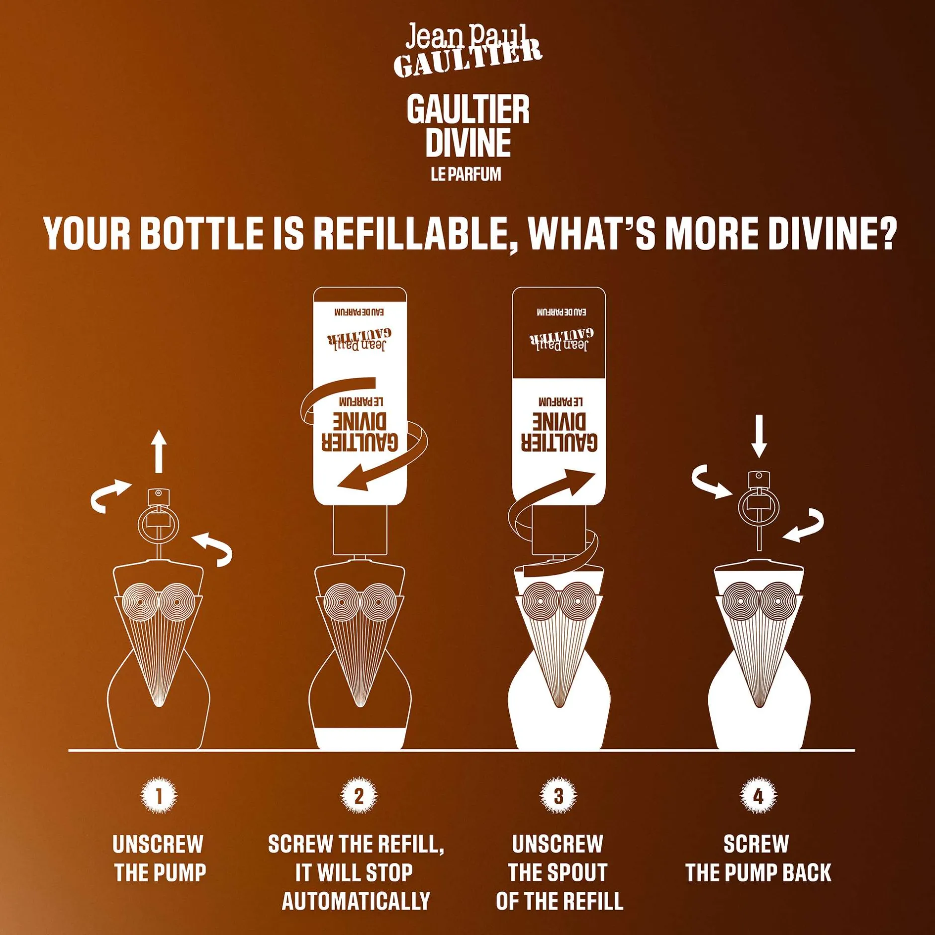 Jean Paul Gaultier Gaultier Divine Le Parfum Eau de Parfum Intense 50ml Discount