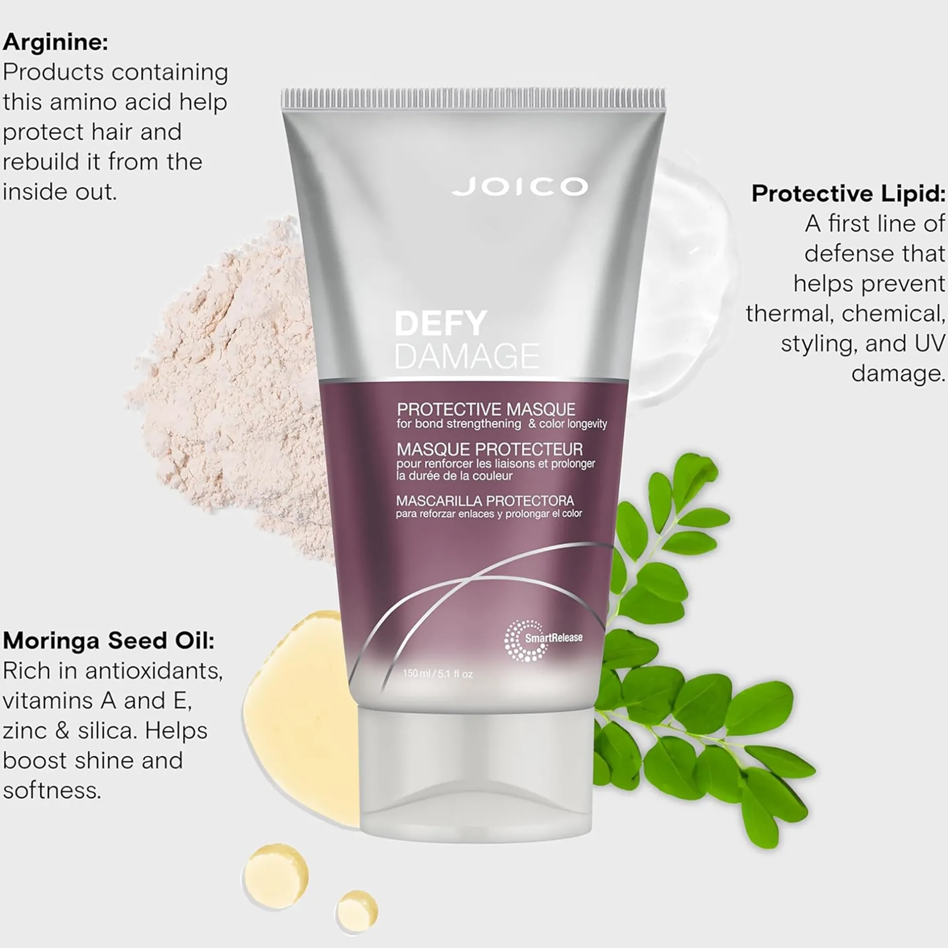 Joico Defy Damage Protective Masque 150ml Hot