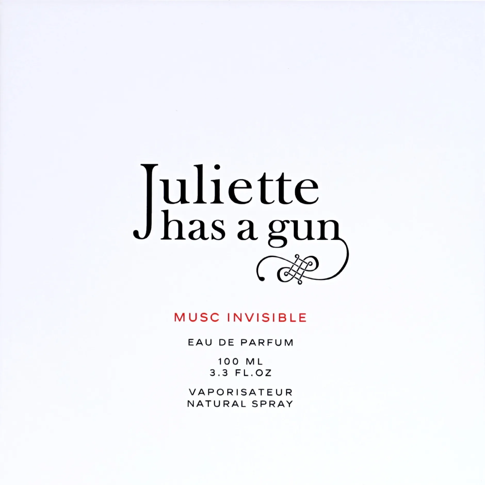 Juliette Has a Gun Musc Invisible Eau de Parfum Spray 100ml Clearance