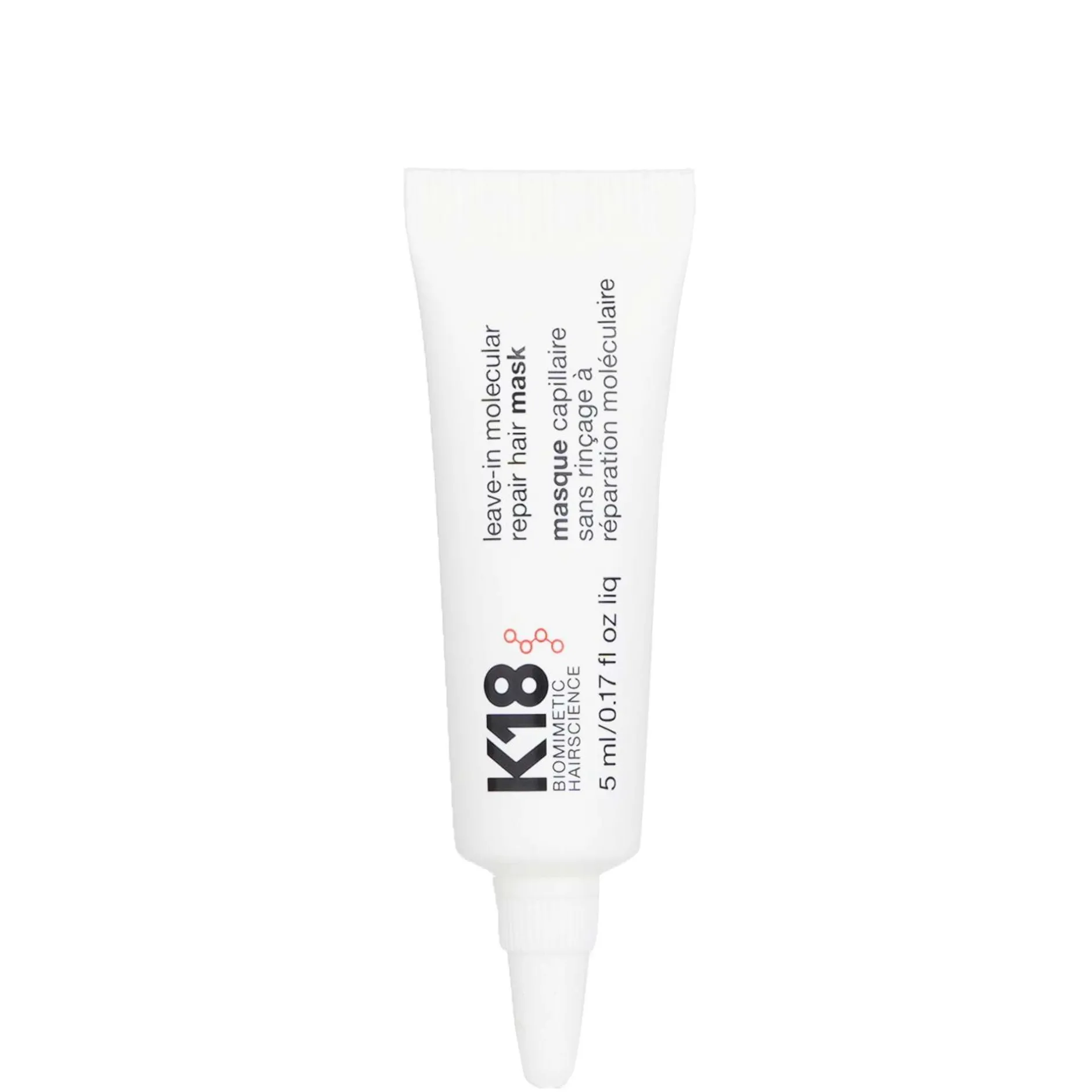 K18 Biomimetic Hairscience Leave-In Molecular Repair Hair Mask 5ml Discount