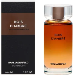Karl Lagerfeld Bois D'Ambre Eau de Toilette Spray 100ml New