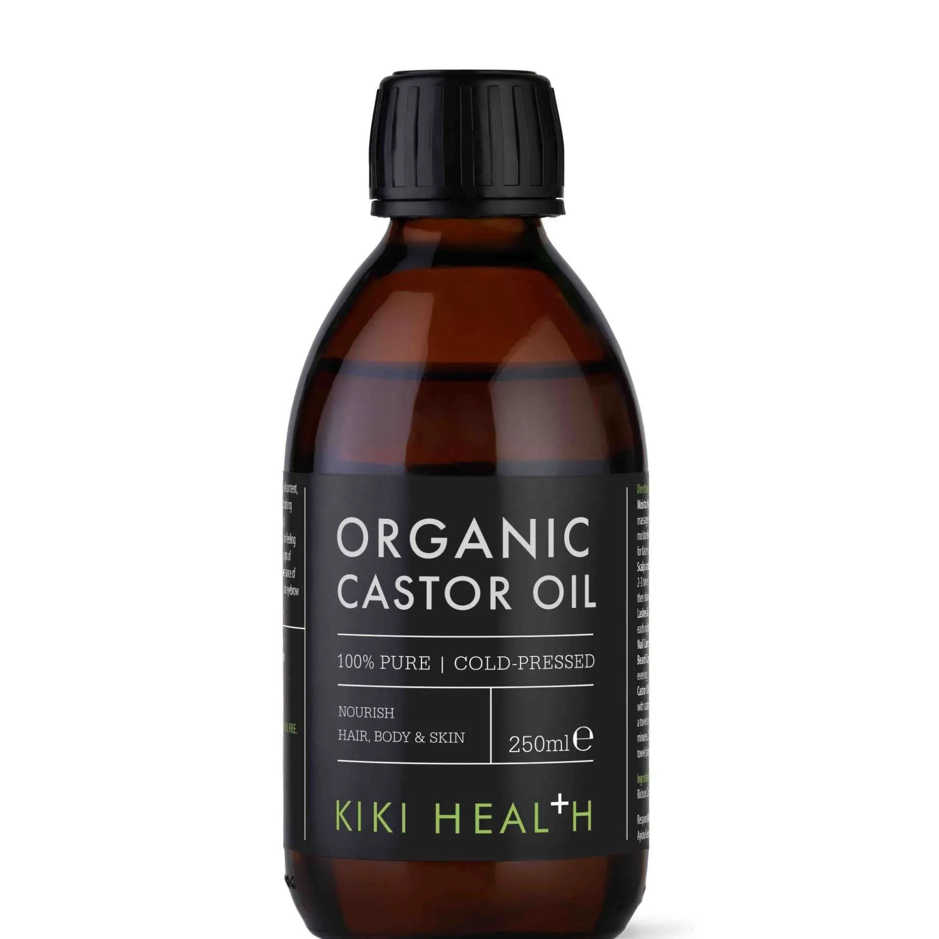 KIKI Health Beauty Organic Castor Oil 250ml Outlet