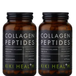 KIKI Health Bundles Bovine Collagen Peptides Vegicaps 2 x 150 Clearance