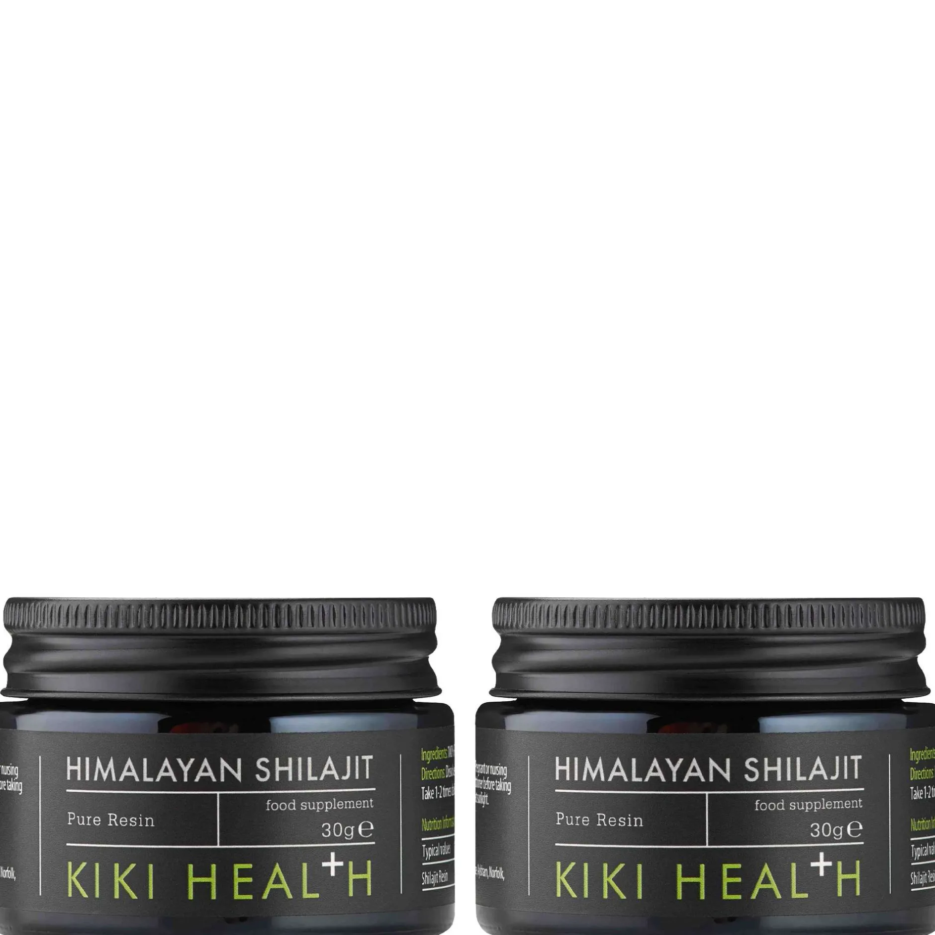 KIKI Health Bundles Himalayan Shilajit Resin 2 x 30g Clearance