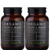 KIKI Health Bundles Organic Lion's Mane Mushroom Extract Vegicaps 2 x 60 Hot