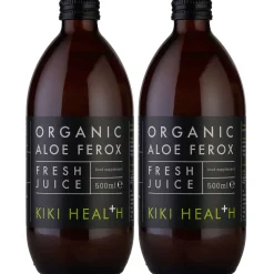 KIKI Health Bundles Organic Aloe Ferox Juice 2 x 500ml Outlet