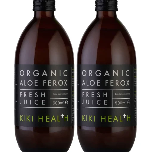 KIKI Health Bundles Organic Aloe Ferox Juice 2 x 500ml Outlet