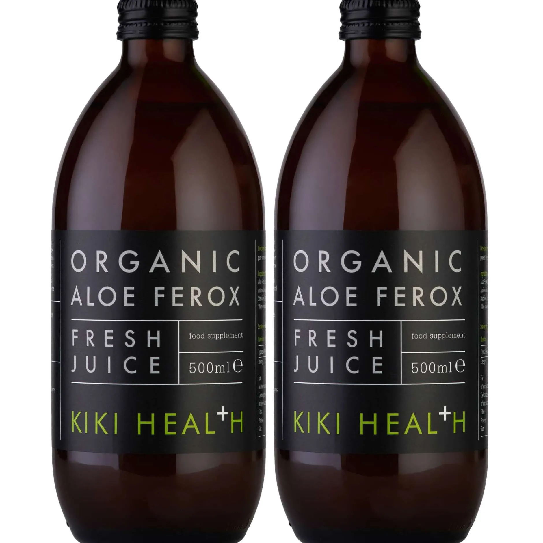 KIKI Health Bundles Organic Aloe Ferox Juice 2 x 500ml Outlet