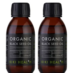 KIKI Health Bundles Organic Black Seed Oil 2 x 125ml Clearance