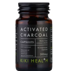 KIKI Health Detox & Cleanse Activated Charcoal 50 Vegicaps Hot