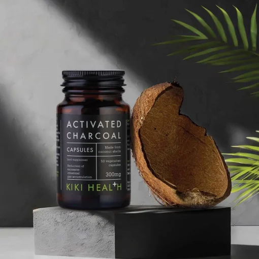KIKI Health Detox & Cleanse Activated Charcoal 50 Vegicaps Hot