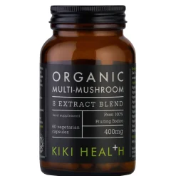 KIKI Health Immune Health Organic Multi-Mushroom 8 Extract Blend 60 Vegicaps Best