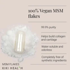 KIKI Health Minerals MSM Flakes 100 Vegicaps Hot