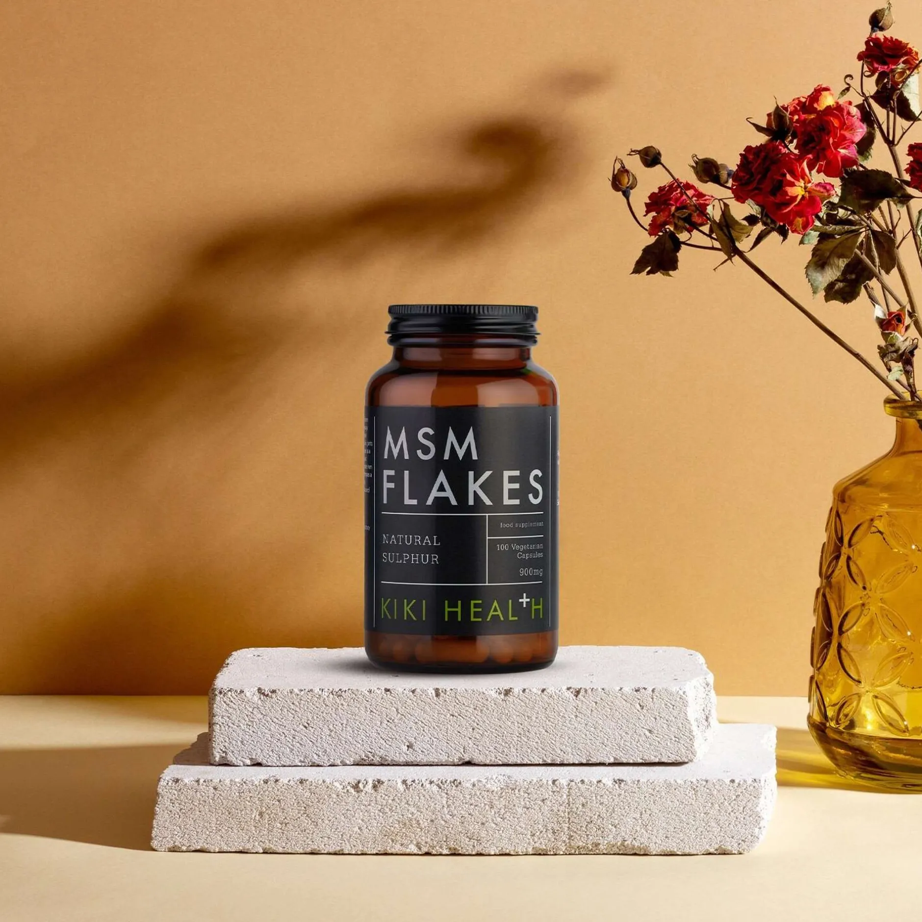 KIKI Health Minerals MSM Flakes 100 Vegicaps Hot