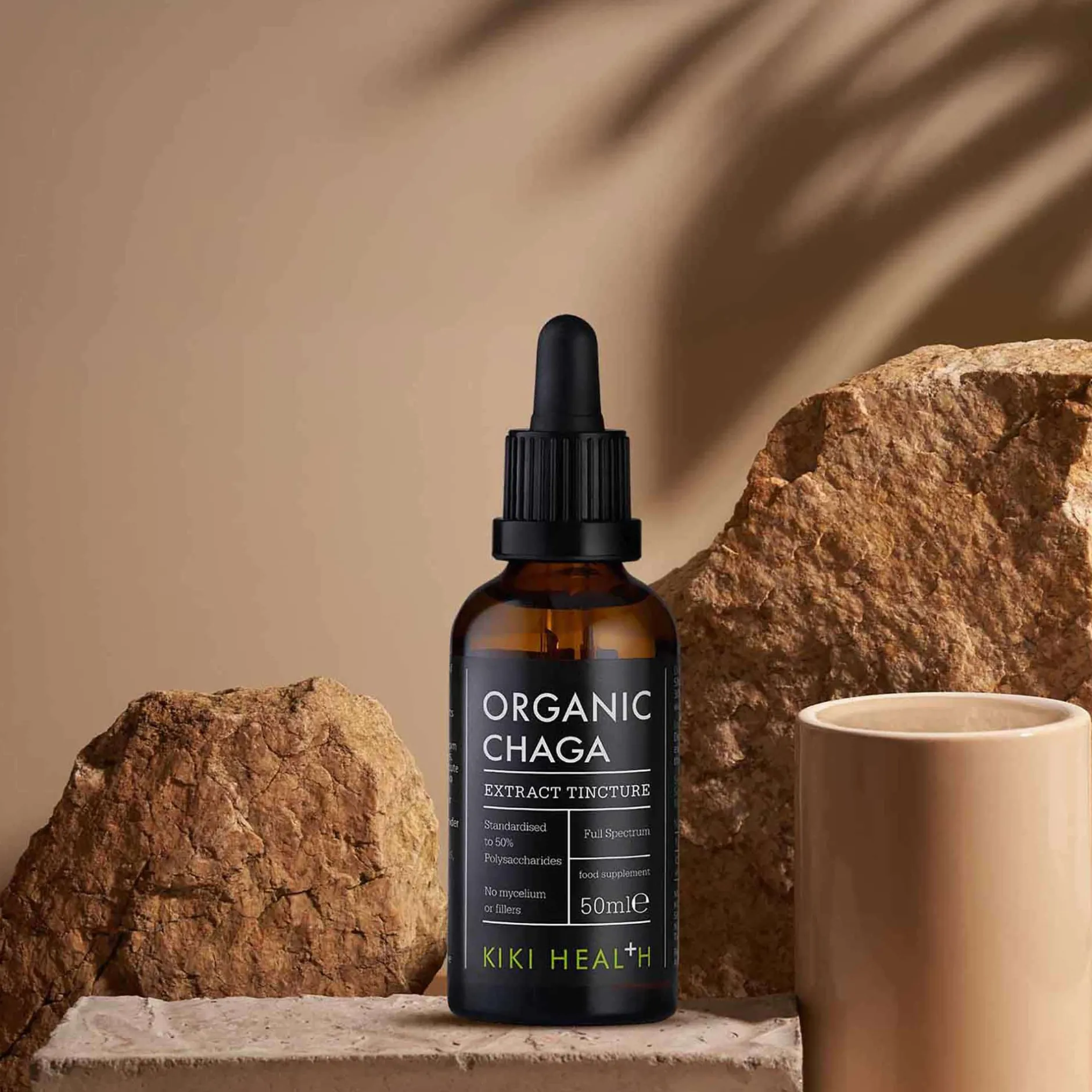 KIKI Health Organic Chaga Extract Tincture 50ml New