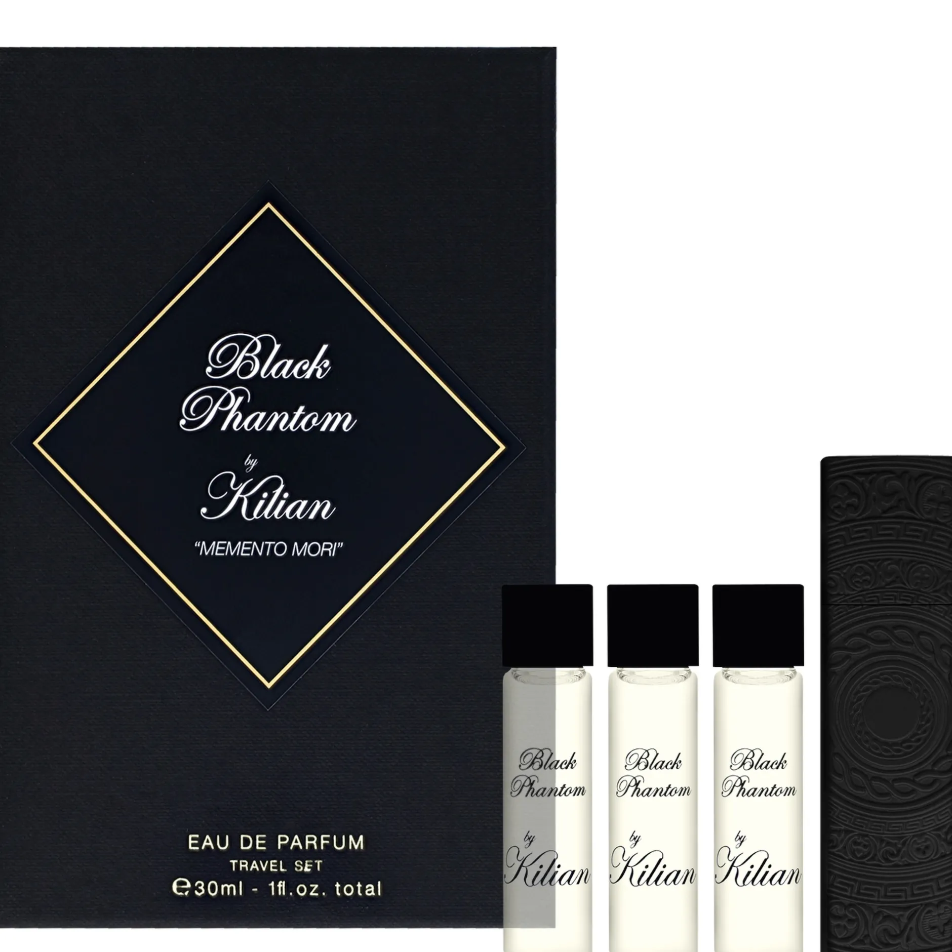 Kilian Black Phantom Memento Mori Eau de Parfum Spray 4 x 7.5ml Travel Set New