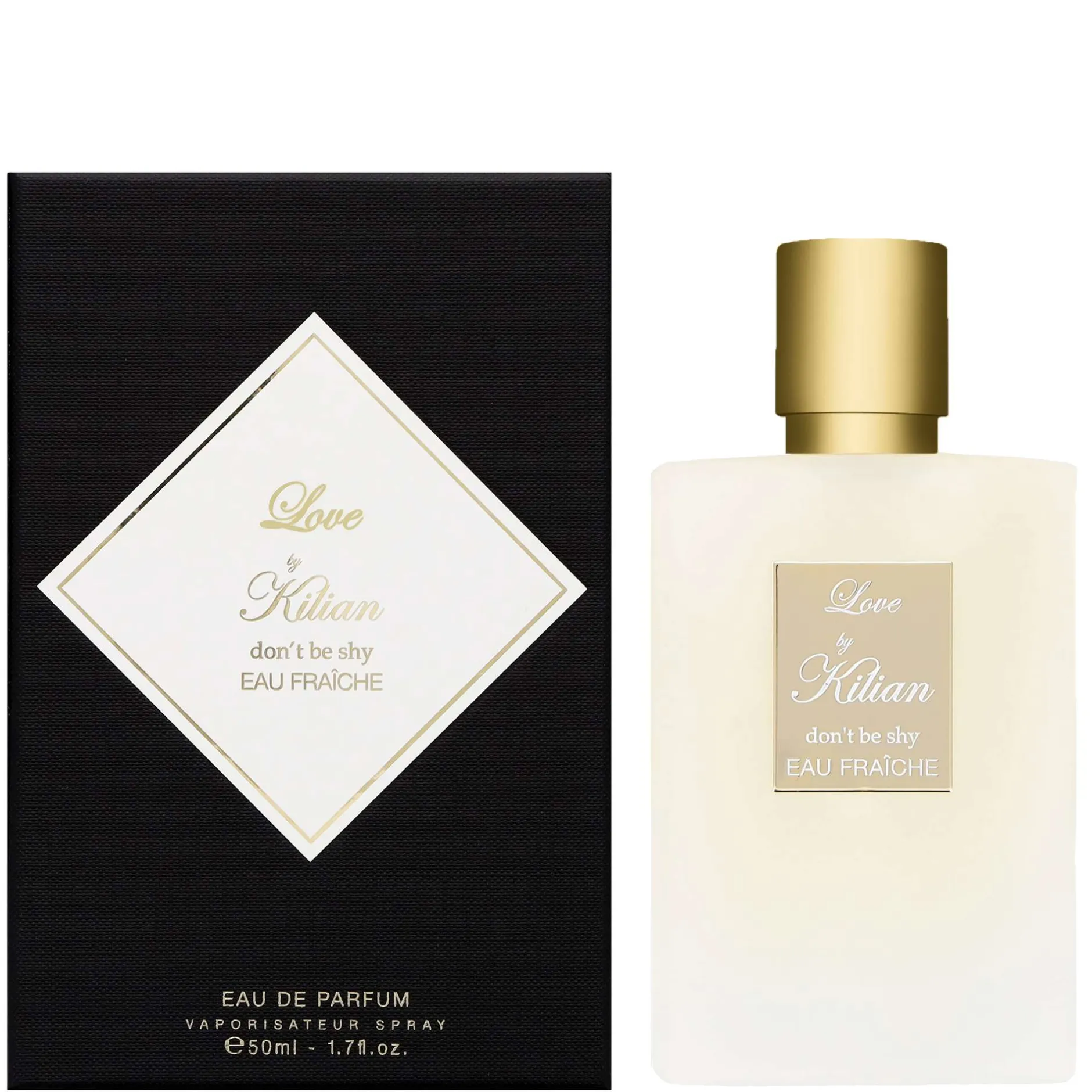 Kilian Love, Don't Be Shy Eau Fraîche Eau de Parfum Refillable Spray 50ml Outlet