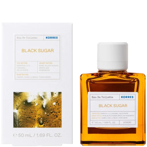 KORRES Black Sugar Eau de Toilette Spray 50ml New