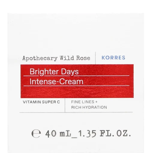 KORRES Face Care Apothecary Wild Rose Day-Brightening Intense-Cream 40ml Discount