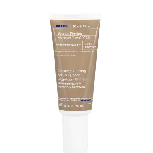 KORRES Face Care Black Pine 4D BioShapeLift™ Bounce Firming Tinted Moisturiser SPF20 40ml Outlet