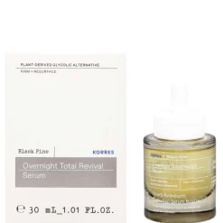 KORRES Face Care Black Pine Overnight Total Revival Serum 30ml Discount