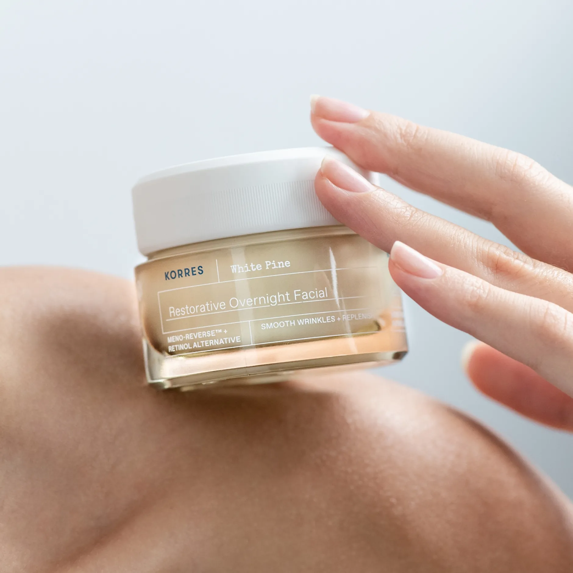 KORRES Face Care White Pine Meno-Reverse Restorative Overnight Facial 40ml Best