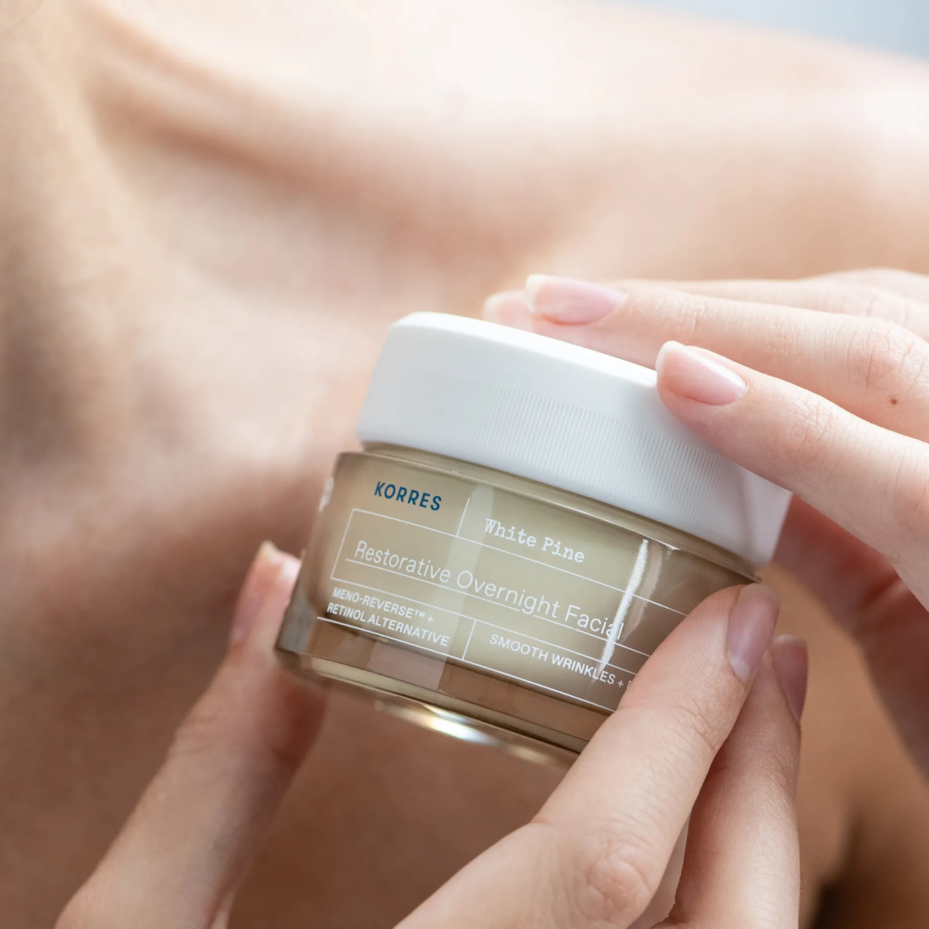 KORRES Face Care White Pine Meno-Reverse Restorative Overnight Facial 40ml Best