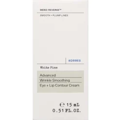 KORRES White Pine Advanced Wrinkle Smoothing Eye & Lips Contour Cream 15ml Hot