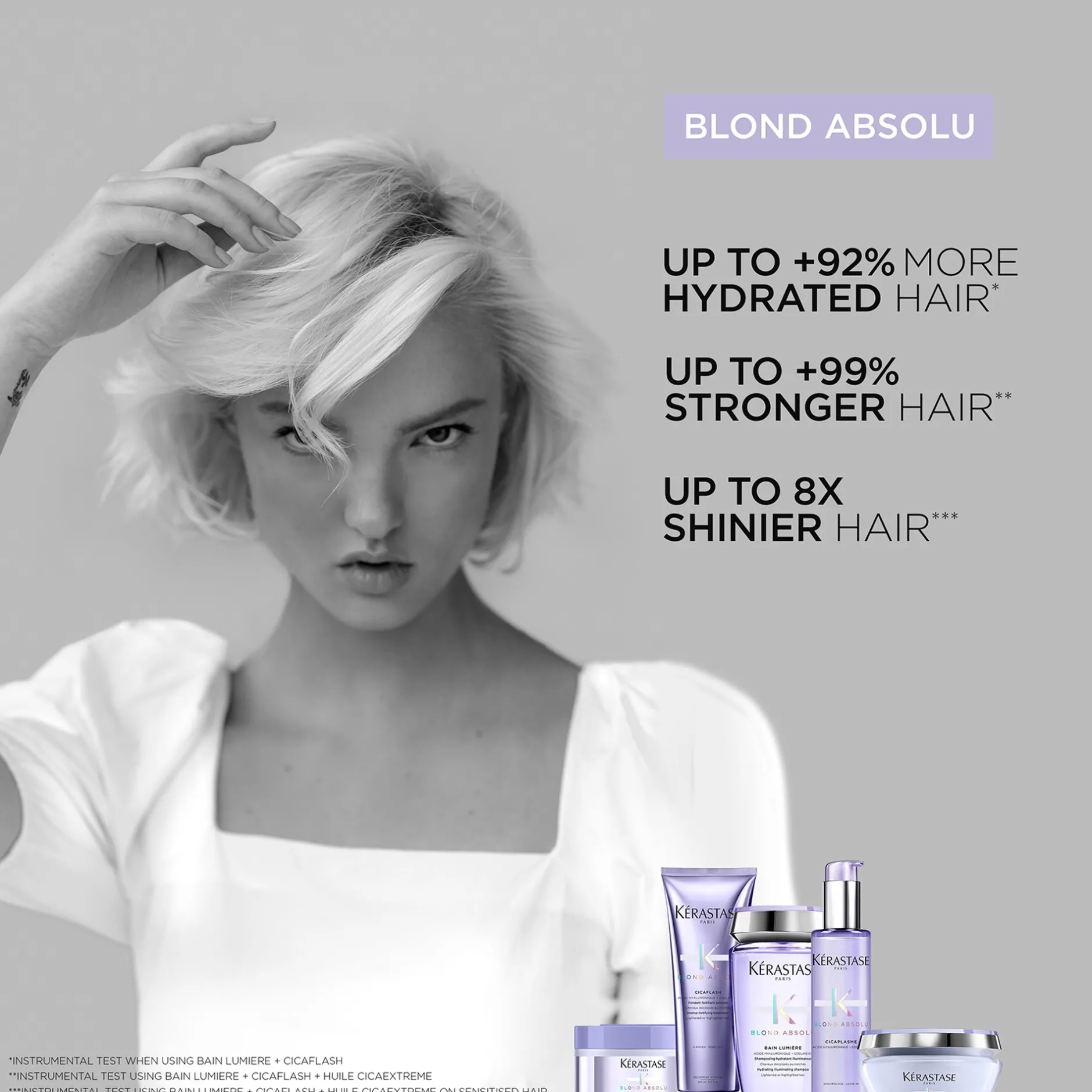 Kérastase Blond Absolu Masque Ultra-Violet: Anti-Brass Blonde Perfecting Purple Masque 200ml Discount