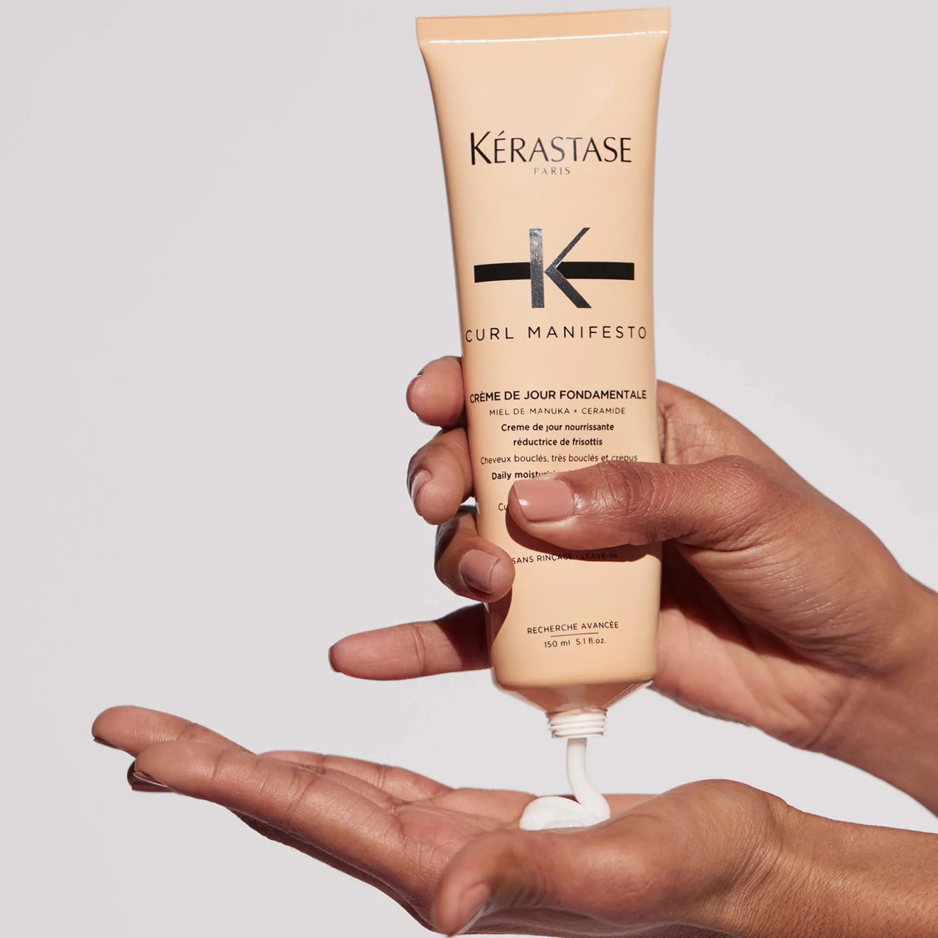 Kérastase Curl Manifesto Crème De Jour Fondamentale: Daily Moisturizing Free-Reducing Leave-In Treatment 150ml Discount