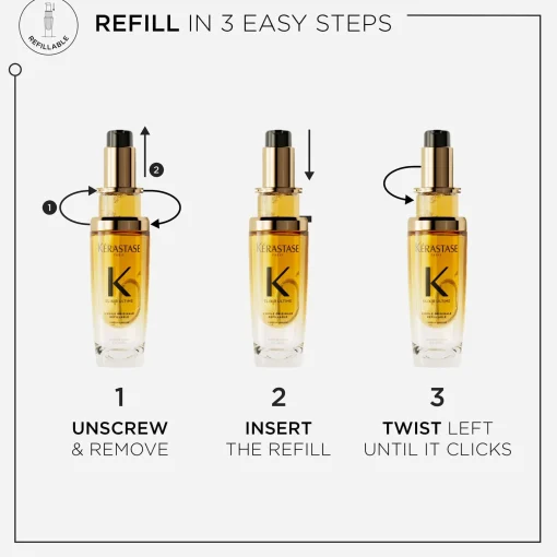 Kérastase Elixir Ultime L'Huile Originale: Iconic Hair Oil Refillable 75ml Sale