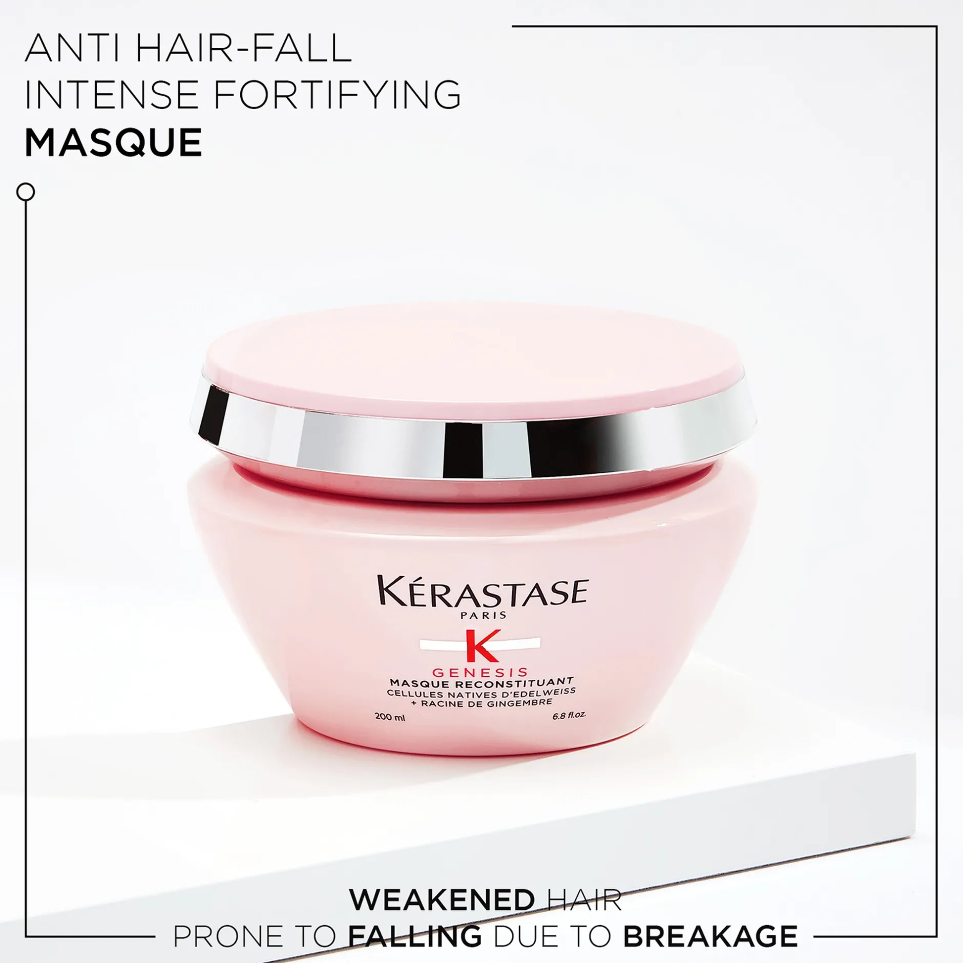 Kérastase Genesis Masque Reconstituant: Anti Hair-Fall Intense Fortifying Masque 200ml Sale
