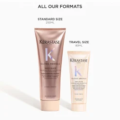 Kérastase Gloss Absolu Conditioner for All Hair Types with Glycolic Acid, Hyaluronic Acid & Wild Rose 75ml Discount