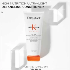 Kérastase Nutritive Lait Vital: High Nutrition Ultra-Light Detangling Conditioner 200ml Clearance