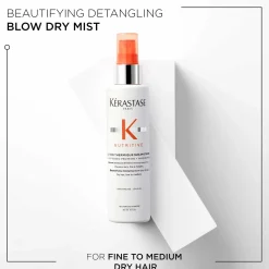 Kérastase Nutritive Lotion Thermique Sublimatrice: Beautifying Detangling Blow Dry Mist 150ml New